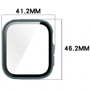 Hurtownia GSM - Etui ze szkłem do zegarka Bizon Case+Glass Watch do Huawei Watch Fit 4 zielone - BIZ9457 - {ean13} - Hurt