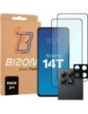 Hurtownia GSM - 2x szkło na ekran + 1x szkło na aparat Bizon Edge 2 Pack do Xiaomi 14T - BIZ9459 - {ean13} - Hurt
