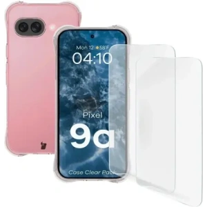 Hurtownia GSM - Bizon Case Clear Pack Hülle + 2x Displayschutzfolie Google Pixel 9a - BIZ9460 - {ean13} - Hurt