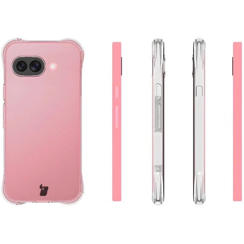 Etui + 2x folia na ekran Bizon Case Clear Pack do Google Pixel 9a