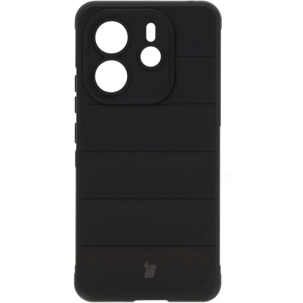 Hurtownia GSM - Pancerne etui Bizon Case Tur do Xiaomi Redmi Note 14 4G czarne - BIZ9463 - {ean13} - Hurt