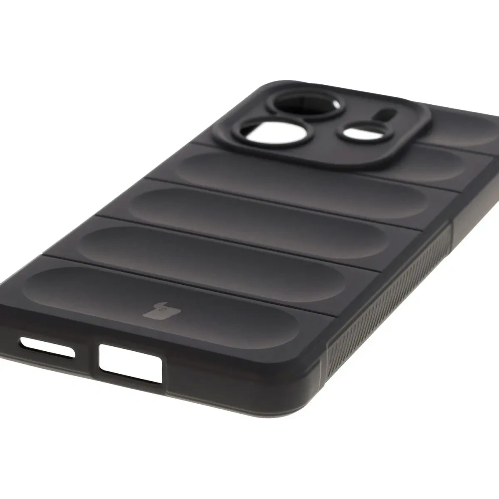 Hurtownia GSM - Pancerne etui Bizon Case Tur do Xiaomi Redmi Note 14 4G czarne - BIZ9463 - {ean13} - Hurt