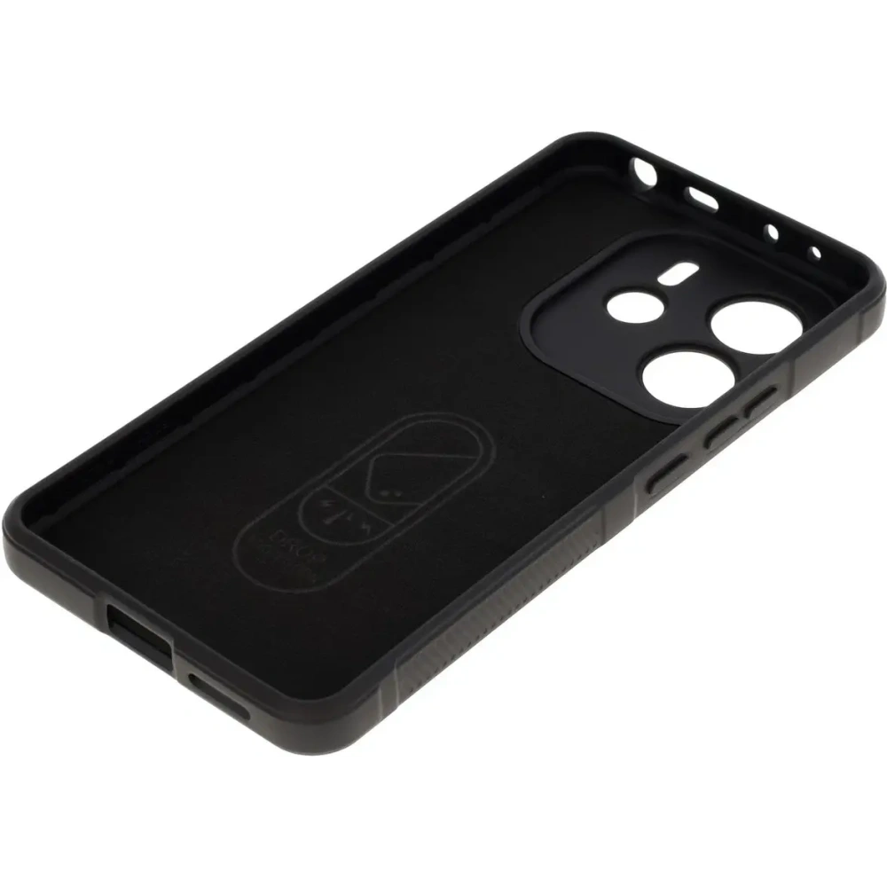 Hurtownia GSM - Pancerne etui Bizon Case Tur do Xiaomi Redmi Note 14 4G czarne - BIZ9463 - {ean13} - Hurt