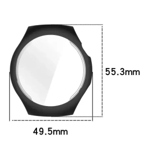 Hurtownia GSM - Etui z osłoną ekranu Bizon Case Watch Felipe do Huawei Watch 5 46mm czarne - BIZ9464 - {ean13} - Hurt