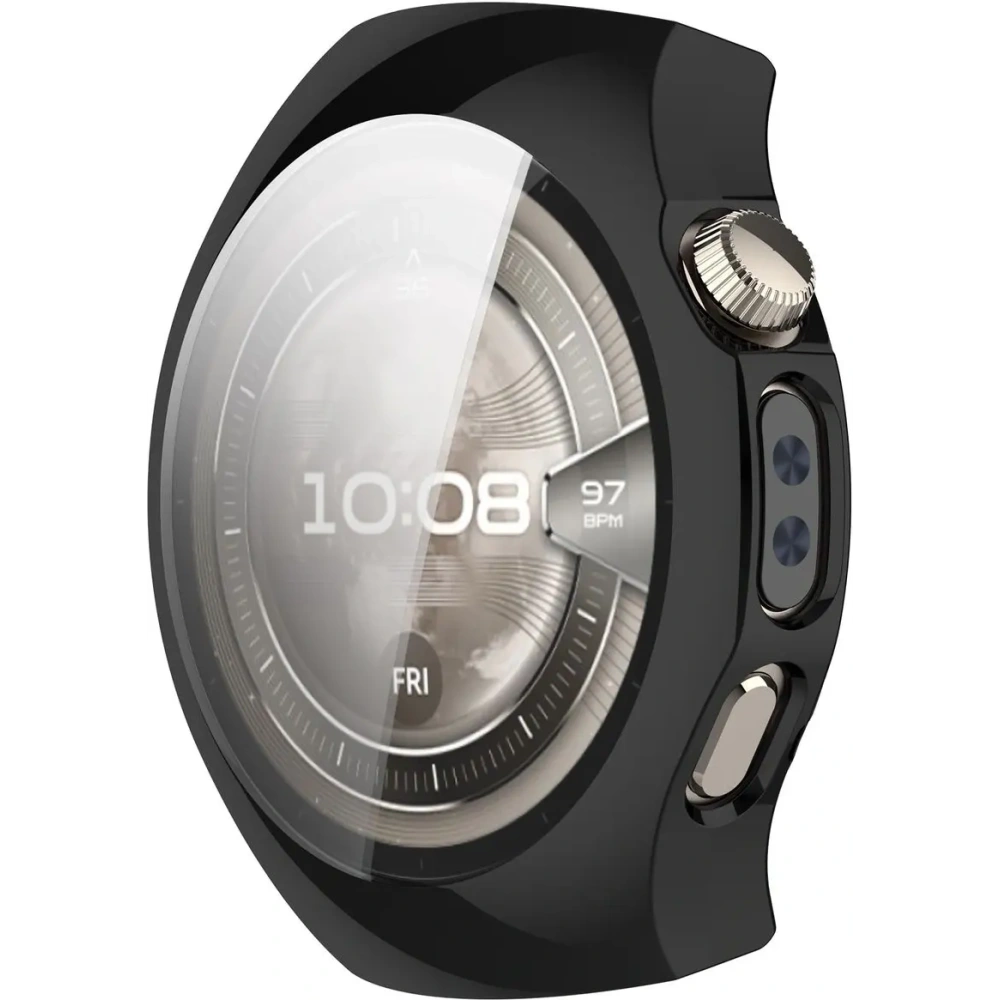 Hurtownia GSM - Etui z osłoną ekranu Bizon Case Watch Felipe do Huawei Watch 5 46mm czarne - BIZ9464 - {ean13} - Hurt