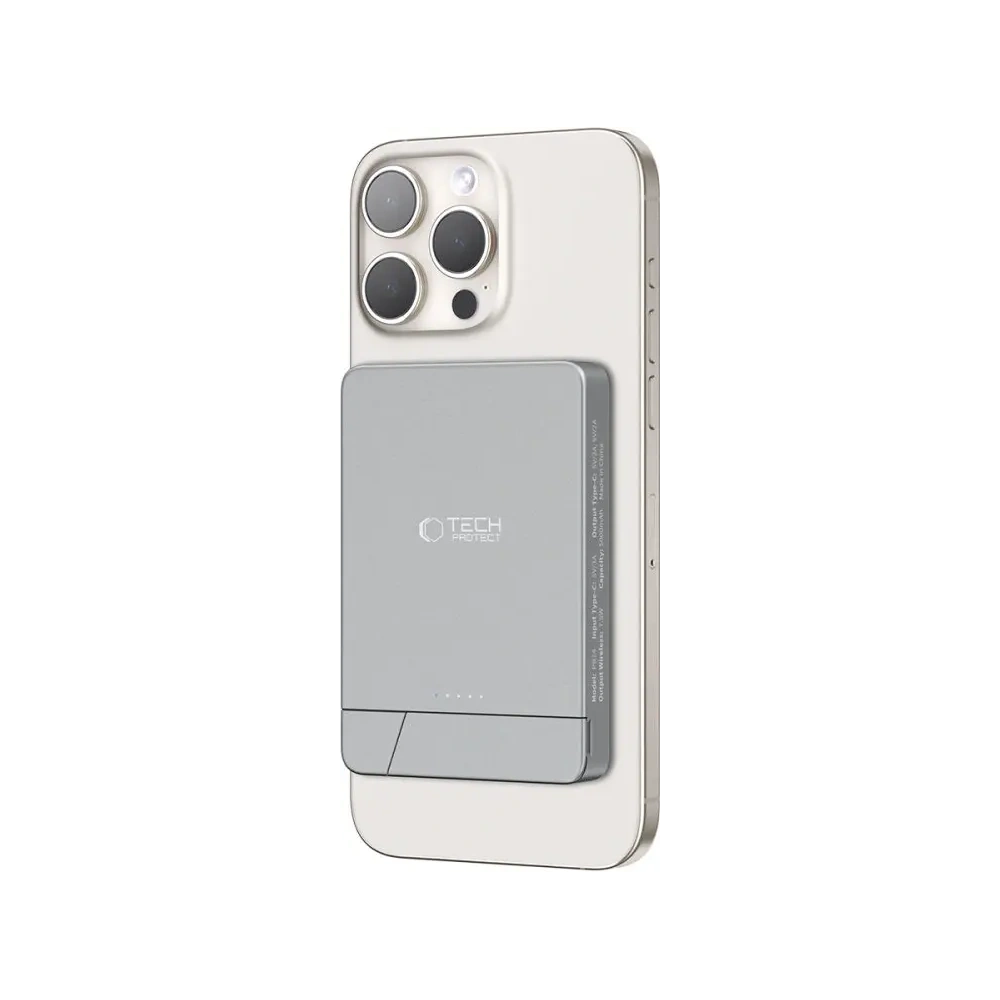 Hurtownia GSM - Tech-Protect PB14 LifeMag MagSafe Power Bank 5000mAh Space Grey - THP4247 - {ean13} - Hurt