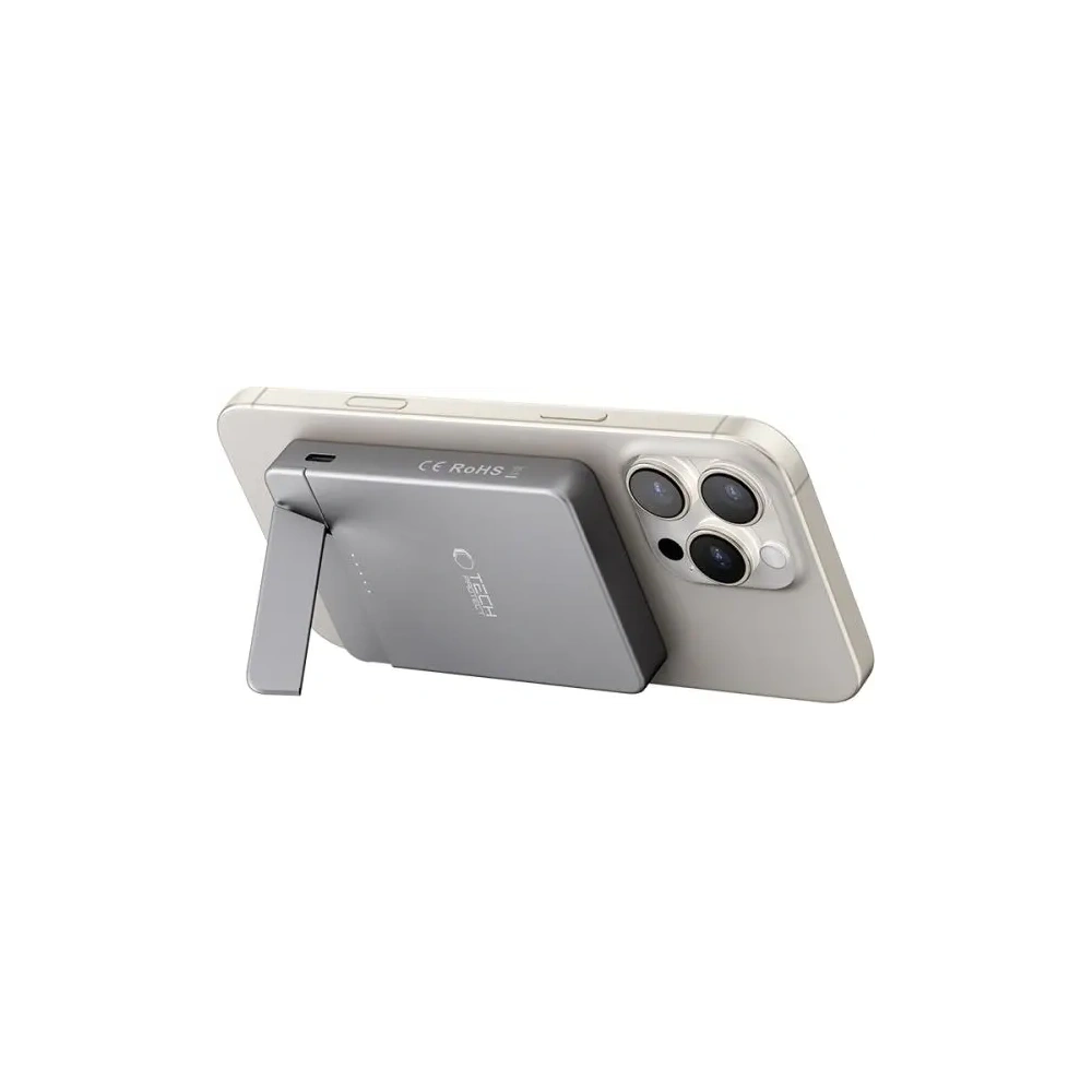 Hurtownia GSM - Powerbank bezprzewodowy Tech-Protect PB14 LifeMag MagSafe Power Bank 5000mah Space Grey - THP4247 - {ean13} - Hurt