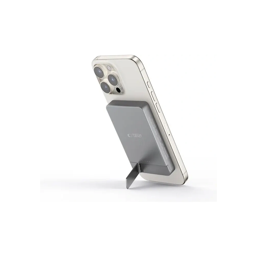 Hurtownia GSM - Tech-Protect PB14 LifeMag MagSafe Power Bank 5000mAh Space Grey - THP4247 - {ean13} - Hurt