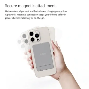 Hurtownia GSM - Tech-Protect PB14 LifeMag MagSafe Power Bank 5000mah Gri Spațial - THP4247 - {ean13} - Hurt