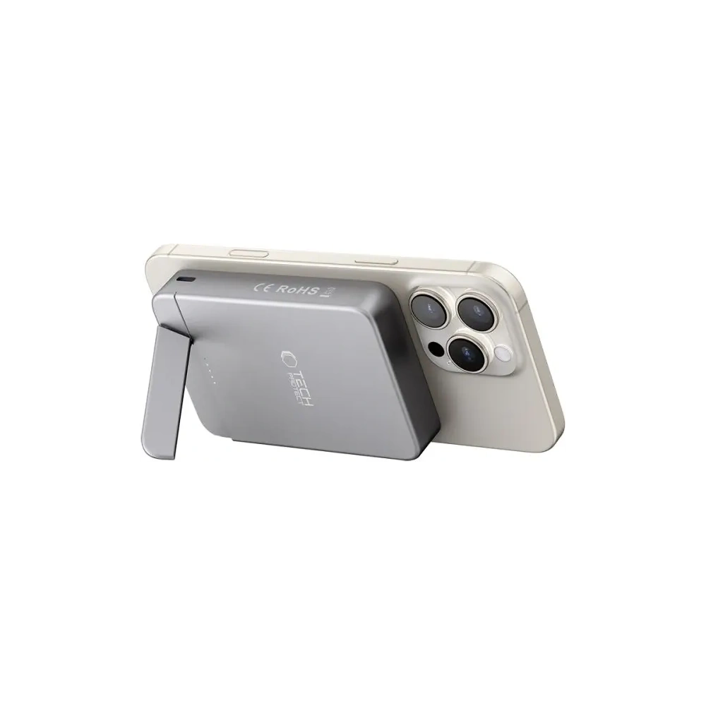 Hurtownia GSM - Tech-Protect PB15 LifeMag Magsafe Power Bank 10000mAh Space Grey - THP4248 - {ean13} - Hurt