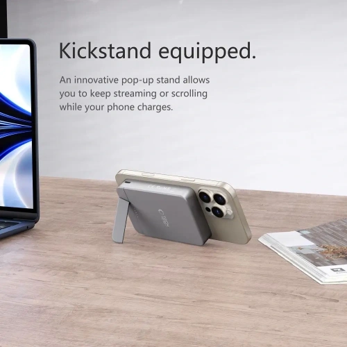 Powerbank bezprzewodowy Tech-Protect PB15 LifeMag Magsafe Power Bank 10000mah Space Grey