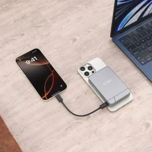 Hurtownia GSM - Powerbank bezprzewodowy Tech-Protect PB15 LifeMag Magsafe Power Bank 10000mah Space Grey - THP4248 - {ean13} - Hurt