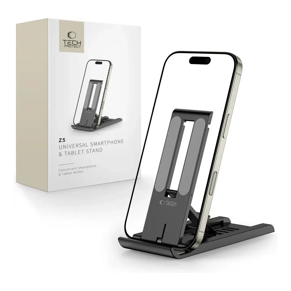 Hurtownia GSM - Tech-Protect Z5 Universeller Ständer Halter für Smartphone & Tablet Schwarz - THP4252 - {ean13} - Hurt