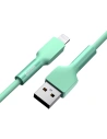 Hurtownia GSM - Kabel Lightning USB Baseus Silica Gel, 2.4A, 1m (zielony) - BSU1540GRN - {ean13} - Hurt