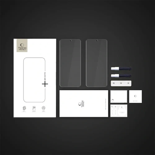 Szkło hartowane Tech-Protect Glass UV+ Motorola Edge 60 Pro Clear [2 PACK]