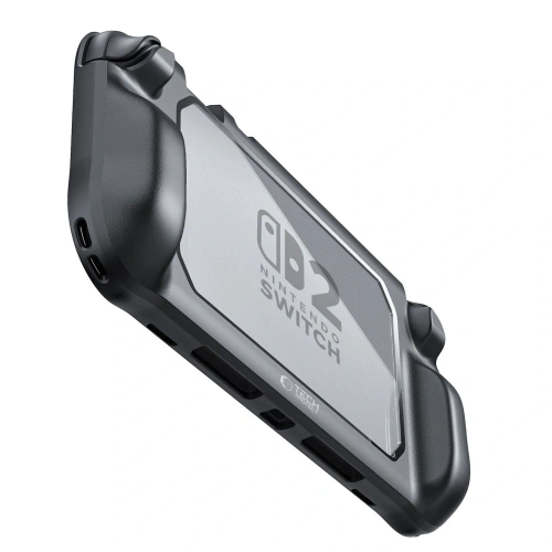 Etui Tech-Protect Magmat Nintendo Switch 2 Black/clear