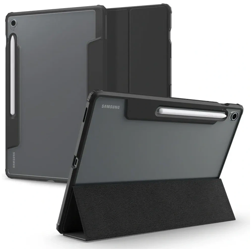 Hurtownia GSM - Spigen Ultra Hybrid Pro Samsung Galaxy Tab S10 FE+ Plus 13.1 X620 / X626b Fekete - SPN16787 - {ean13} - Hurt