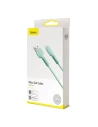 Hurtownia GSM - Kabel Lightning USB Baseus Silica Gel, 2.4A, 1m (zielony) - BSU1540GRN - {ean13} - Hurt