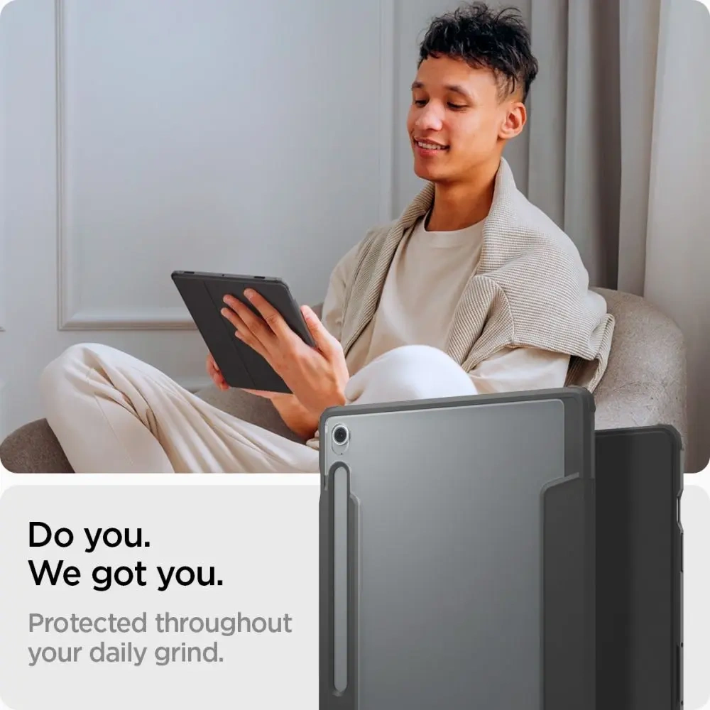 Hurtownia GSM - Spigen Ultra Hybrid Pro Samsung Galaxy Tab S10 FE+ Plus 13.1 X620 / X626b Fekete - SPN16787 - {ean13} - Hurt