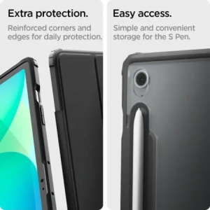 Wholesale Spigen Ultra Hybrid Pro Samsung Galaxy Tab S10 FE+ Plus 13.1 X620 / X626b Black - SPN16787 - {ean13} - Hurt