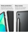 Hurtownia GSM - Spigen Ultra Hybrid Pro Samsung Galaxy Tab S10 FE+ Plus 13.1 X620 / X626b Fekete - SPN16787 - {ean13} - Hurt