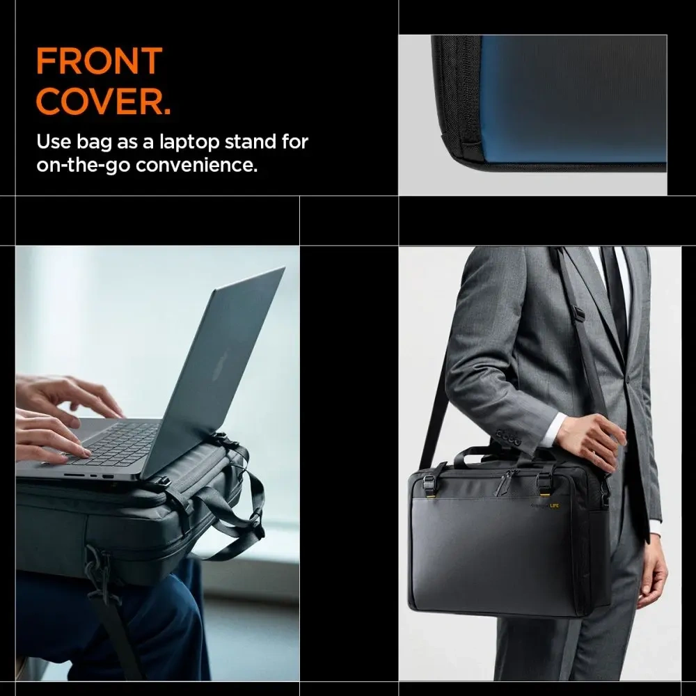 Hurtownia GSM - Spigen KD300 Klasden Laptop Tasche Schwarz - SPN16788 - {ean13} - Hurt