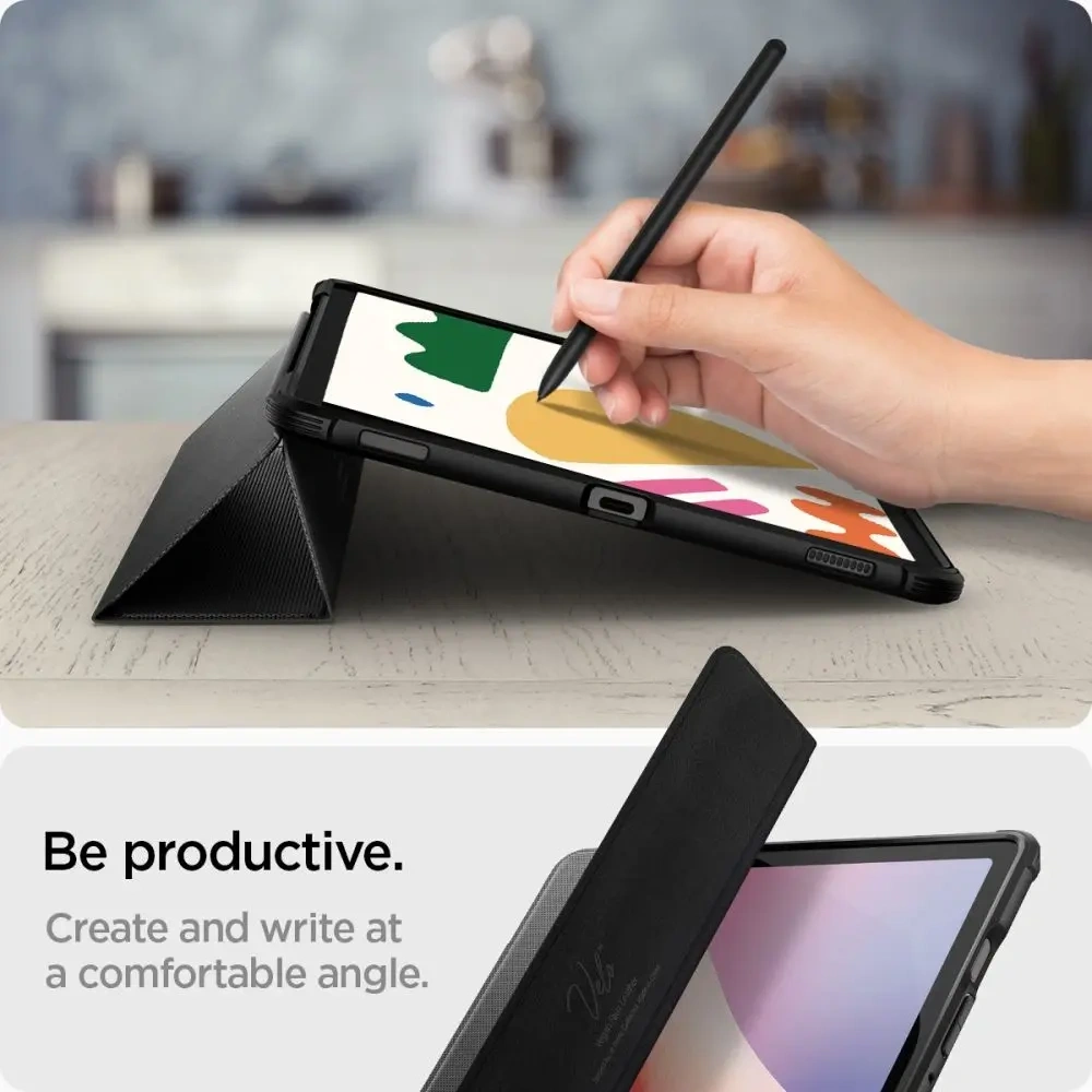 Wholesale Spigen Rugged Armor Pro Samsung Galaxy Tab S10 FE+ Plus 13.1 X620 / X626b Black - SPN16789 - {ean13} - Hurt