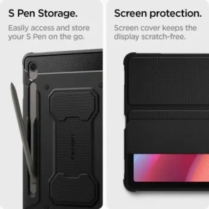 Hurtownia GSM - Spigen Rugged Armor Pro Samsung Galaxy Tab S10 FE+ Plus 13.1 X620 / X626b Černá - SPN16789 - {ean13} - Hurt