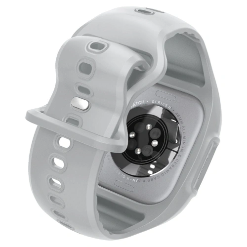 Etui z paskiem Spigen Liquid Air Pro Apple Watch 10 / 11 46mm Grey