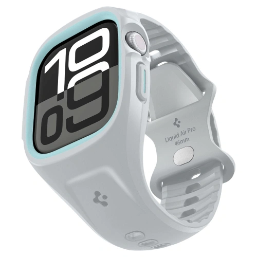 Etui z paskiem Spigen Liquid Air Pro Apple Watch 10 / 11 46mm Grey