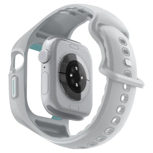 Etui z paskiem Spigen Liquid Air Pro Apple Watch 10 / 11 46mm Grey