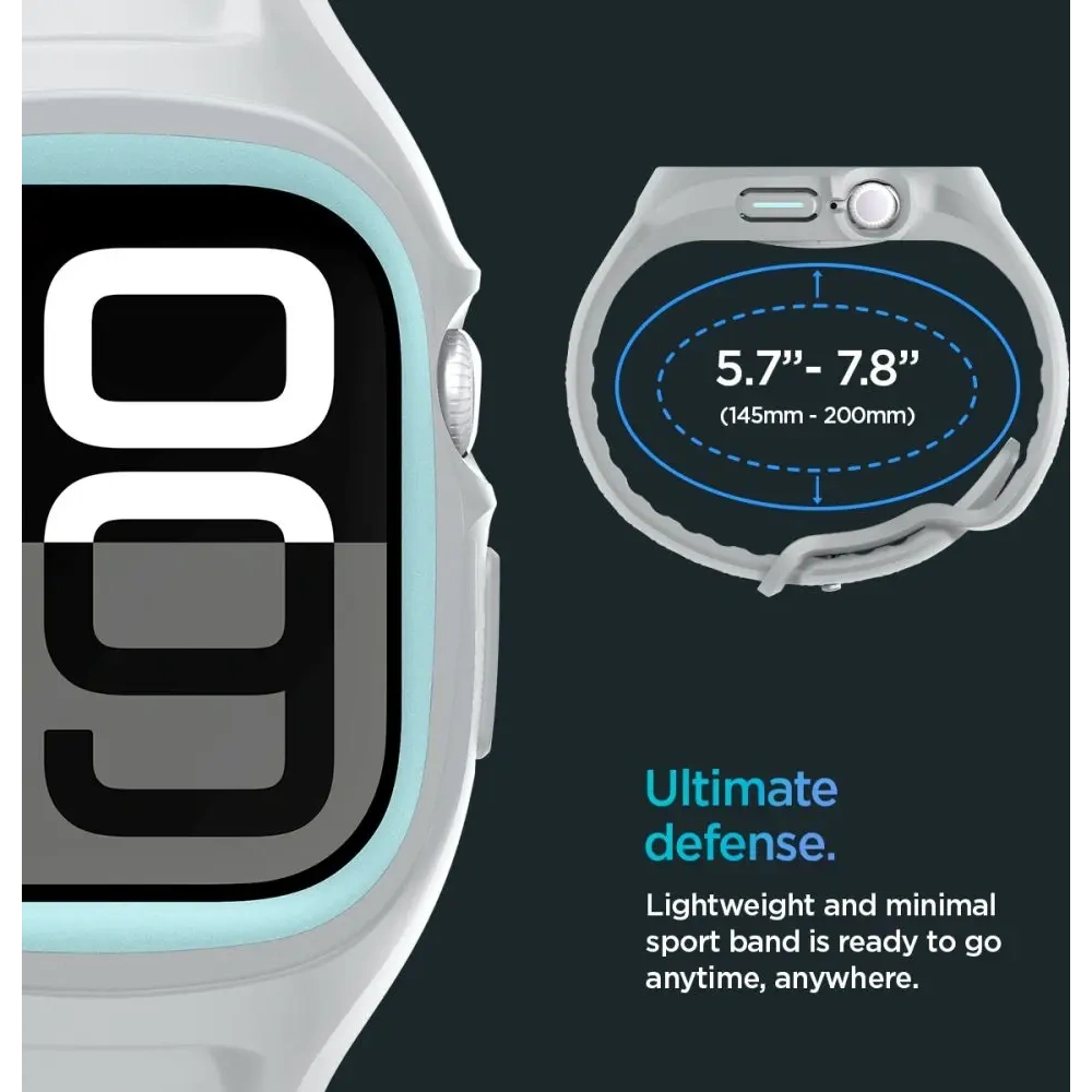 Hurtownia GSM - Spigen Liquid Air Pro Apple Watch 10 46mm Šedá - SPN16790 - {ean13} - Hurt