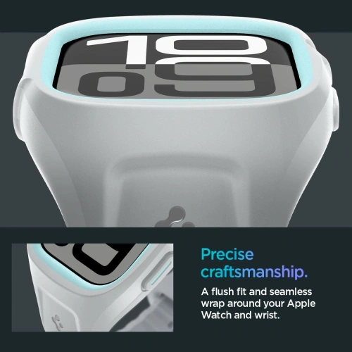 Etui z paskiem Spigen Liquid Air Pro Apple Watch 10 / 11 46mm Grey