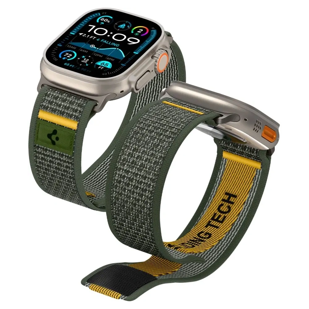 Hurtownia GSM - Spigen Athlex Air Apple Watch 6/7/8/9/10/ SE/Ultra 1/2 44/45/46/49m Aktivní Zelená - SPN16791 - {ean13} - Hurt