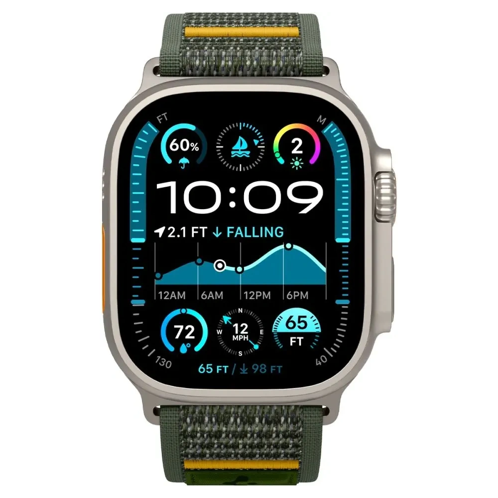 Hurtownia GSM - Spigen Athlex Air Apple Watch 6/7/8/9/10/ SE/Ultra 1/2 44/45/46/49m Aktivní Zelená - SPN16791 - {ean13} - Hurt