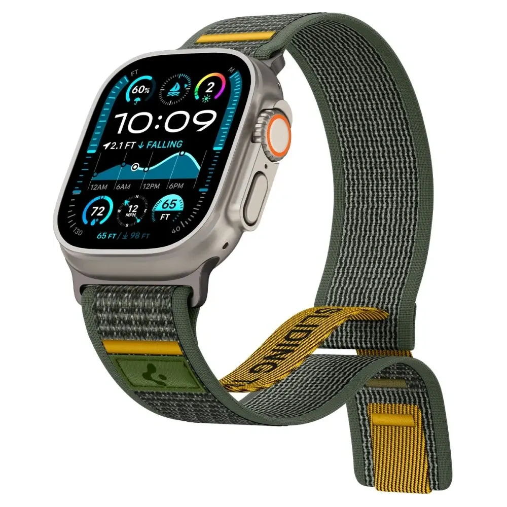 Hurtownia GSM - Spigen Athlex Air Apple Watch 6/7/8/9/10/ SE/Ultra 1/2 44/45/46/49m Aktivní Zelená - SPN16791 - {ean13} - Hurt
