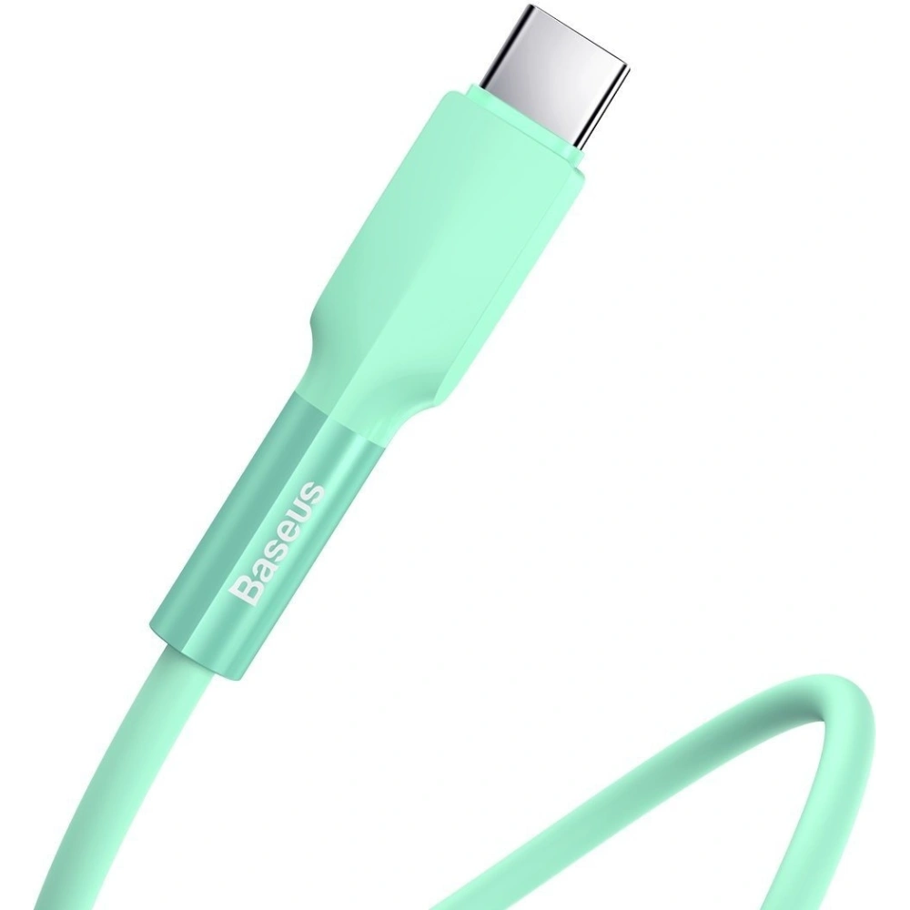 Hurtownia GSM - Kabel USB-C Baseus Silica Gel, 2A, 2m (verde) - BSU1542GRN - {ean13} - Hurt
