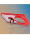 Hurtownia GSM - Bizon Case Hybrid Ring Xiaomi 15 Ultra kouřový s červeným rámem - BIZ9465 - {ean13} - Hurt