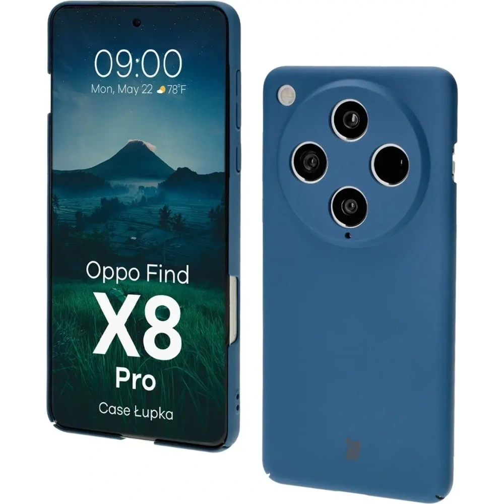 Hurtownia GSM - Bizon Case Lupka Oppo Find X8 Pro kék - BIZ9466 - {ean13} - Hurt