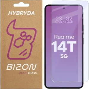 Hurtownia GSM - Elastyczne szkło hybrydowe Bizon Glass Mule do Realme 14T 5G - BIZ9467 - {ean13} - Hurt