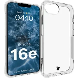 Hurtownia GSM - Bizon Case Clear Pack cu 2x sticlă securizată + protecție pentru lentile Apple iPhone 16e - BIZ9470 - {ean13} - Hurt