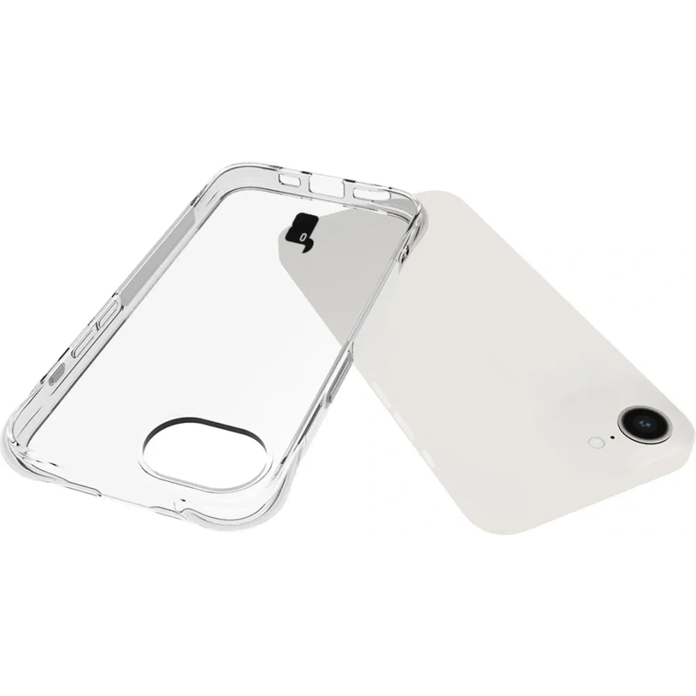 Hurtownia GSM - Bizon Case Clear Pack tok + 2x edzett üveg + lencsevédő Apple iPhone 16e-hez - BIZ9470 - {ean13} - Hurt