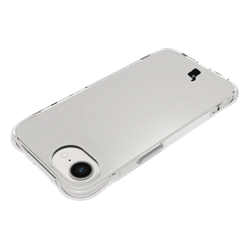 Etui + 2x szkło na ekran + 1x szkło na obiektyw Bizon Case Clear Pack do Apple iPhone 16e