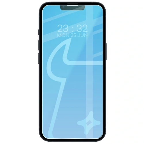Etui + 2x szkło na ekran + 1x szkło na obiektyw Bizon Case Clear Pack do Apple iPhone 16e
