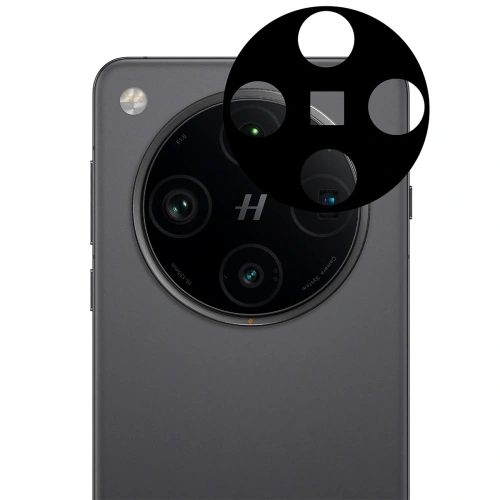 2x szkło na ekran + 1x szkło na aparat Bizon Edge 2 Pack do Oppo Find X8 Pro