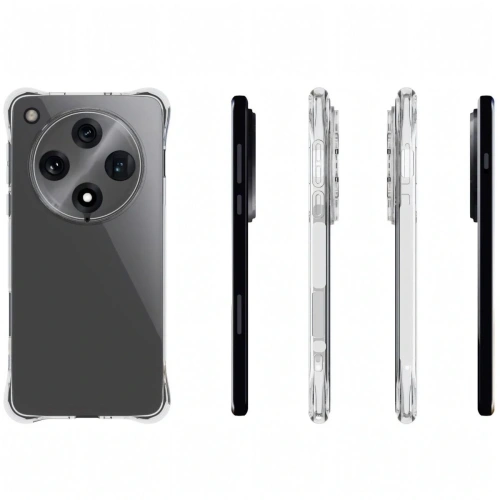 Etui + 2x folia na ekran Bizon Case Clear Pack do Oppo Find X8 Pro