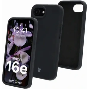 Hurtownia GSM - Husă Bizon Soft pentru Apple iPhone 16e neagră - BIZ9473 - {ean13} - Hurt