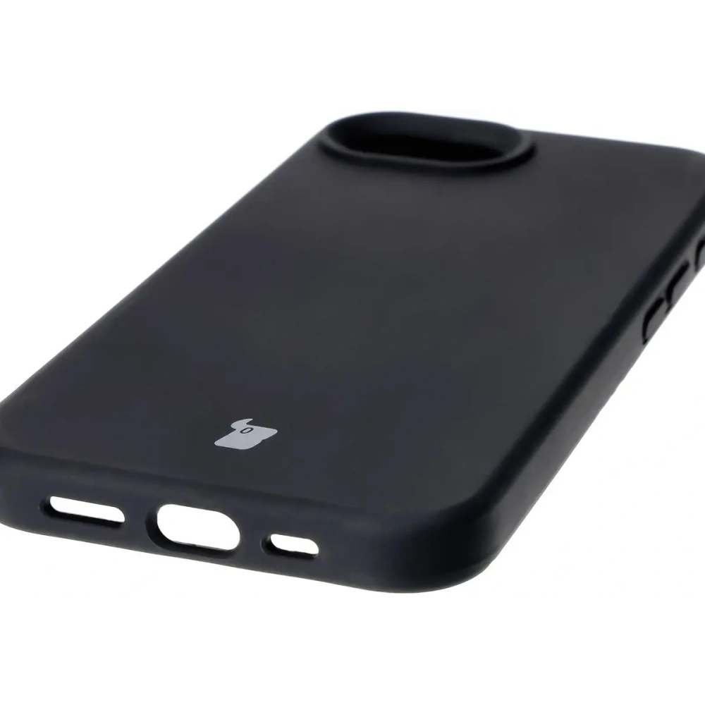 Hurtownia GSM - Husă Bizon Soft pentru Apple iPhone 16e neagră - BIZ9473 - {ean13} - Hurt