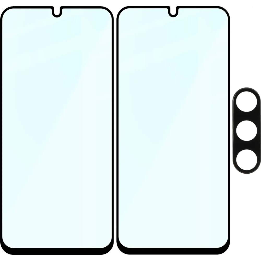 Hurtownia GSM - Bizon Edge 2 csomag 2x edzett üveg + 1x lencsevédő Samsung Galaxy A16 4G / 5G számára - BIZ9476 - {ean13} - Hurt