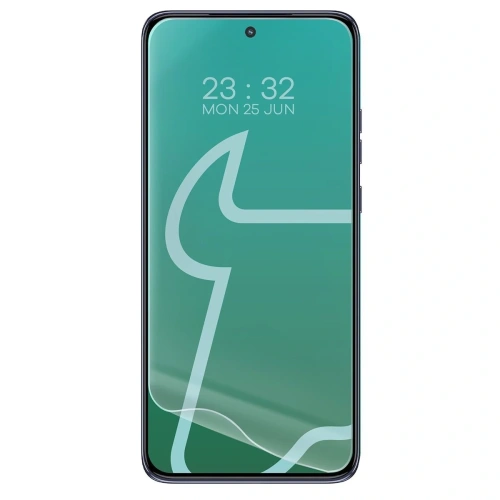 Etui + 2x folia na ekran Bizon Case Clear Pack do Motorola Edge 50 Neo